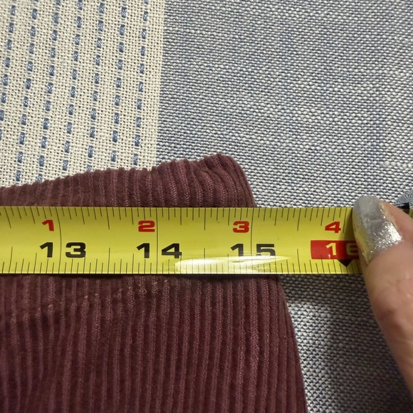 Kimchi Blue Emerson Corduroy Pant- Burgundy - Picture 8 of 12